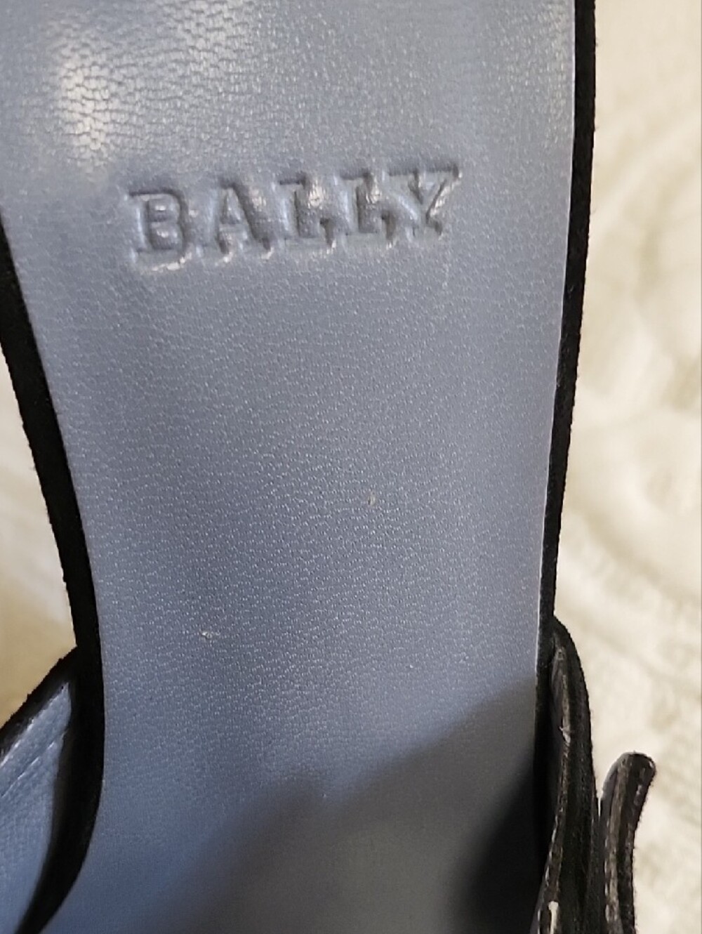 Bally Black Pointed-Toe Fringe Mules - Picture 4 of 5